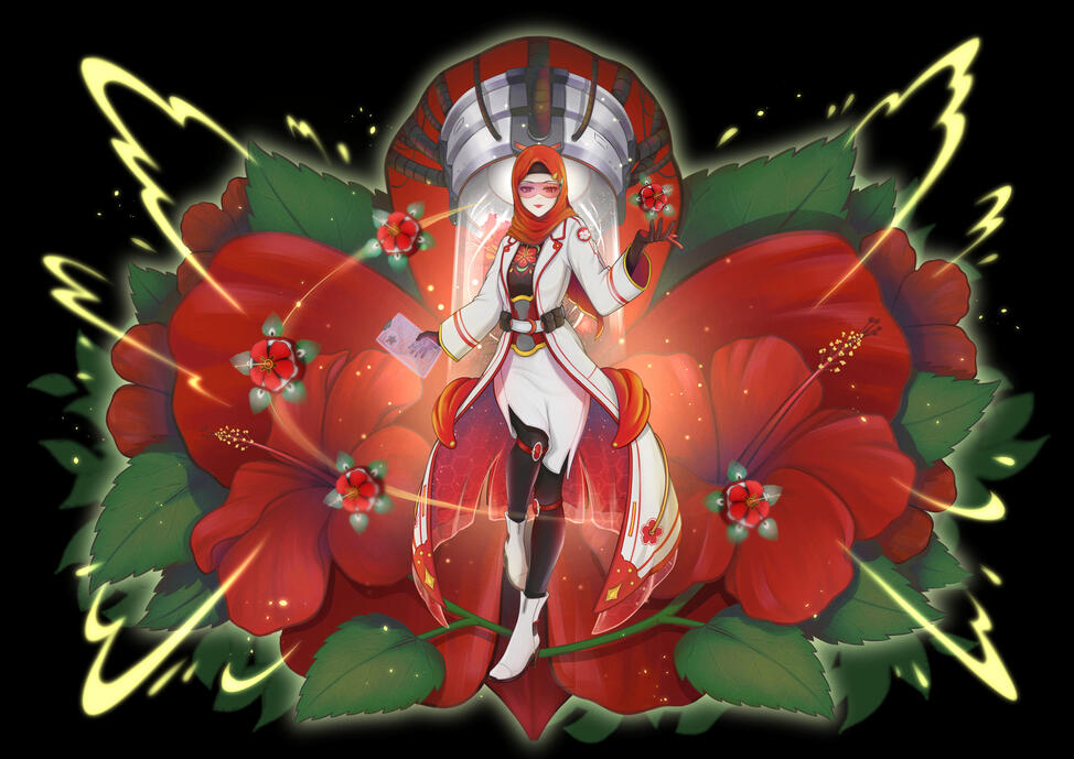Dr. Alya's Splash Art