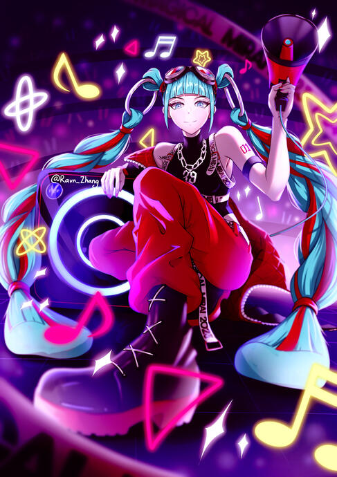 Miku Mirai 2023 (Fanart)